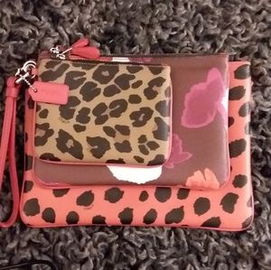 Coach wristlet set